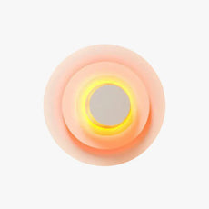 Modern Wandlampe Metall Rosa Wohnzimmer