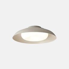 Nordic Deckenleuchte LED Rund Weiß Metall Arbeitszimmer