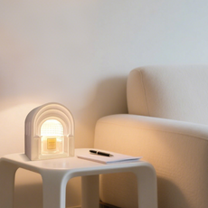 Art Deco  Tischlampe LED Aroma-Kerze Schmelzen Gips Schlafzimmer