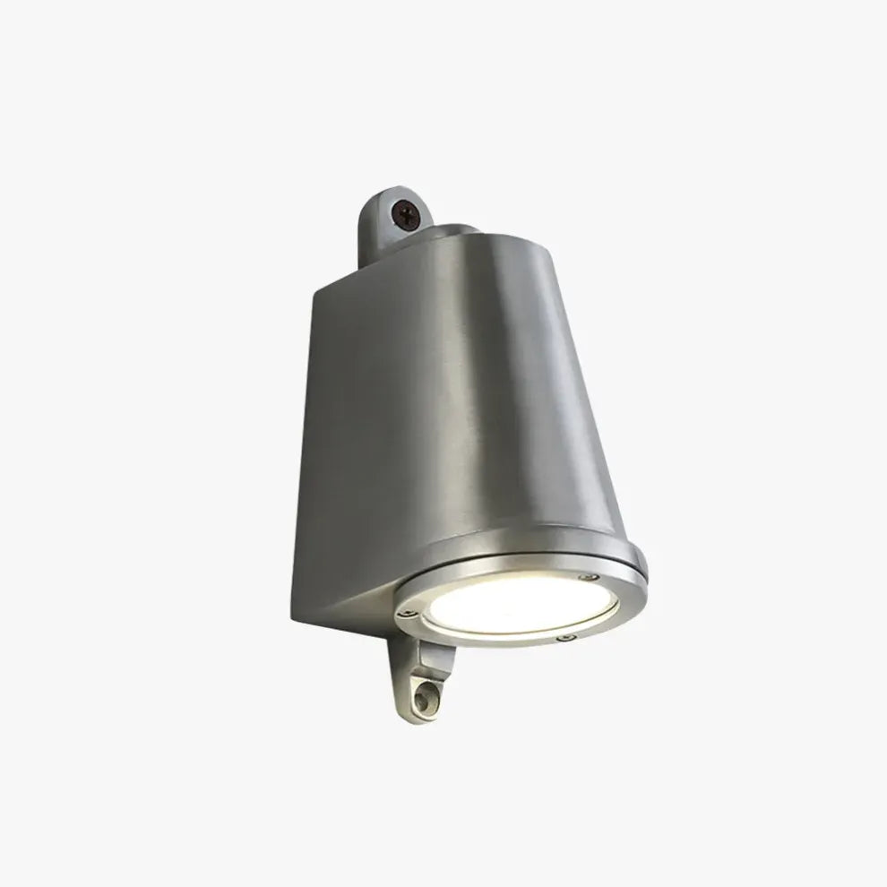 Modern Wandlampe LED Metall Schwarz/Silber Balkon