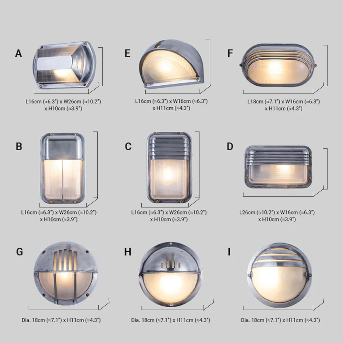 Moderne Wandleuchte LED Silber PC Glas Außen/Garten/Balkon