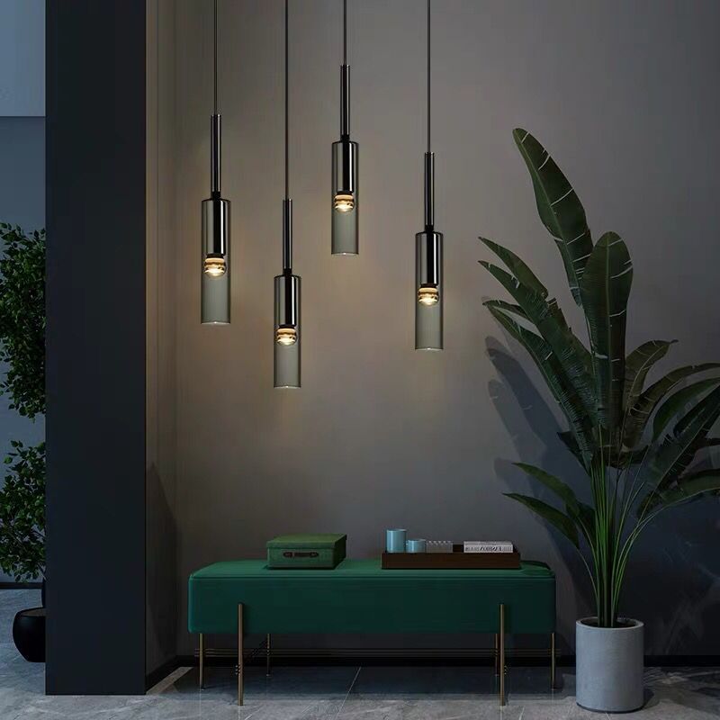 Modern Wandlampe Glas Schwarz Schlafzimmer