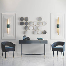Modern Wandleuchte LED Metall Gold 