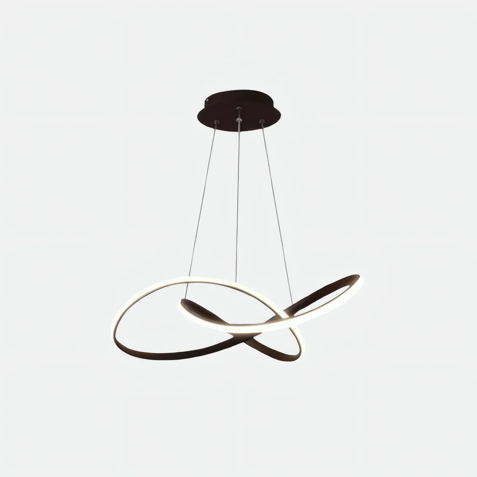 Modern Pendelleuchte Metall Weiß Wohnzimmer
