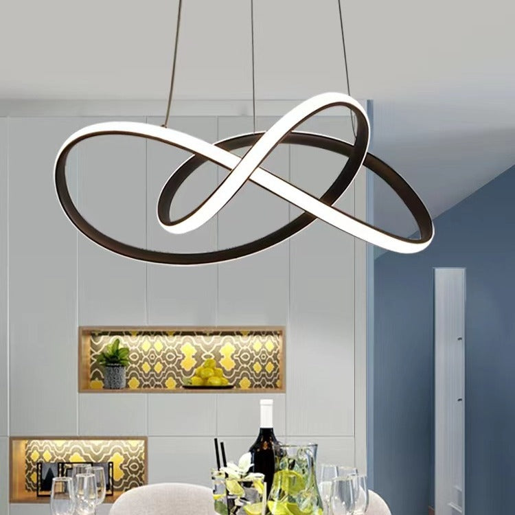 Modern Pendelleuchte Metall Weiß Wohnzimmer