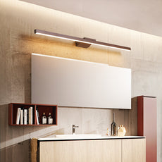 Minimalistisch Wandlampe Kieselgel Braun Badezimmer