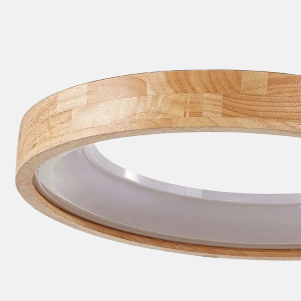 Art Deco Pendelleuchte LED Holz Unregelmäßig Wohnzimmer