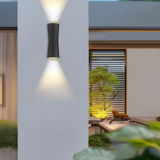 Modern Außenwandleuchte LED Zylinder Metall Garten/Flur/Terrasse