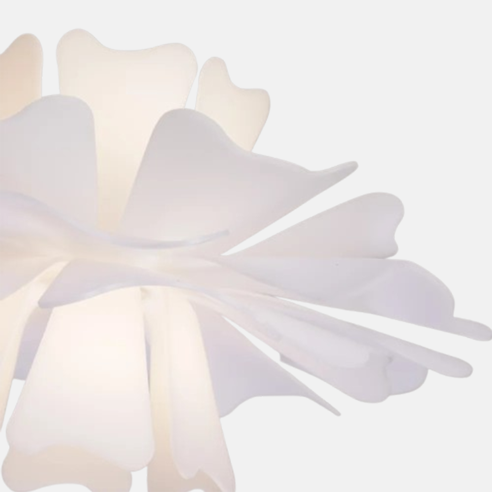 Detail der moderne Pendelleuchte Blumen-2