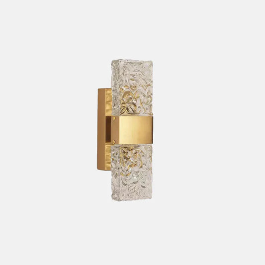 Modern Wandleuchte Metall/Acryl Gold Schlafzimmer