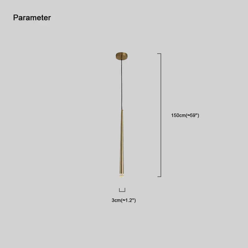 Minimalistisch Pendelleuchte Acryl Gold Esszimmer