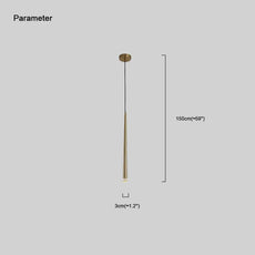 Minimalistisch Pendelleuchte Acryl Gold Esszimmer