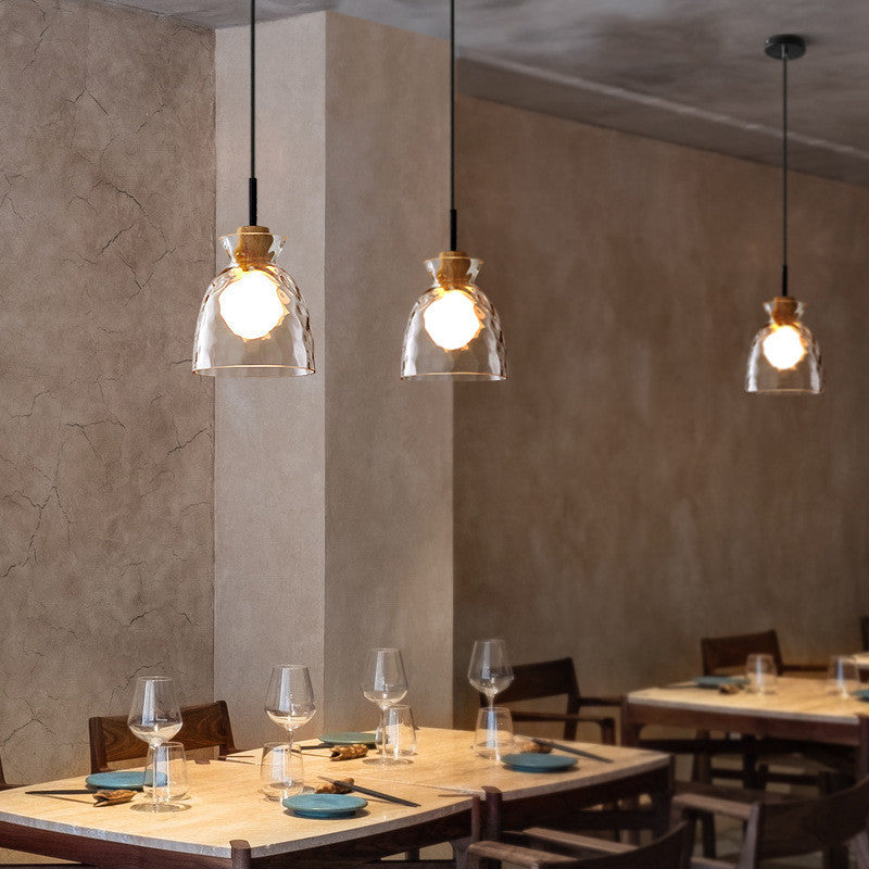 Modern Pendelleuchte Glas Klar Wohnzimmer