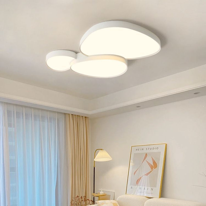 Modern Deckenleuchte Metall Weiß Schlafzimmer
