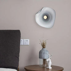 Nordic Wandlampe Metall Grau Schlafzimmer