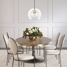 Moderne Pendelleuchte LED Glas Klar/Bernstein Esstisch/Wohnzimmer