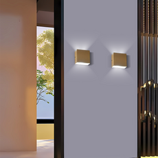 Modern Wandlampe Metall Grau Wohnzimmer