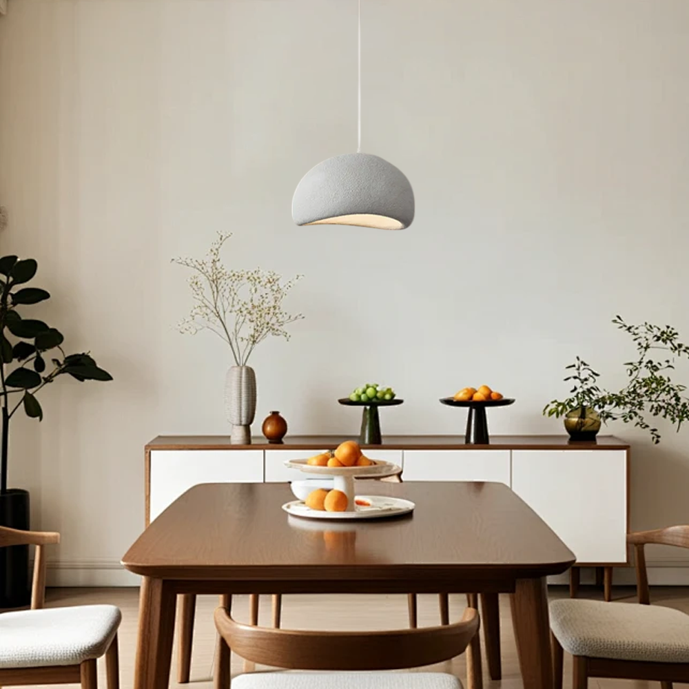 Morandi Pendelleuchte LED Grau- ideal  für  die Installation über dem Esstisch