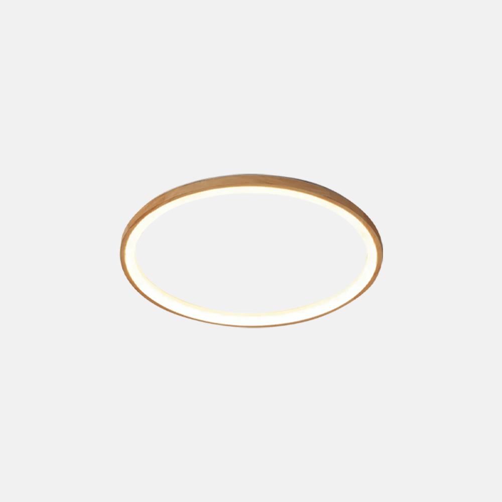 Modern Deckenleuchte LED Holz 