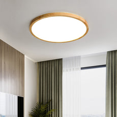 Modern Deckenleuchte Holz Weiß Arbeitszimmer