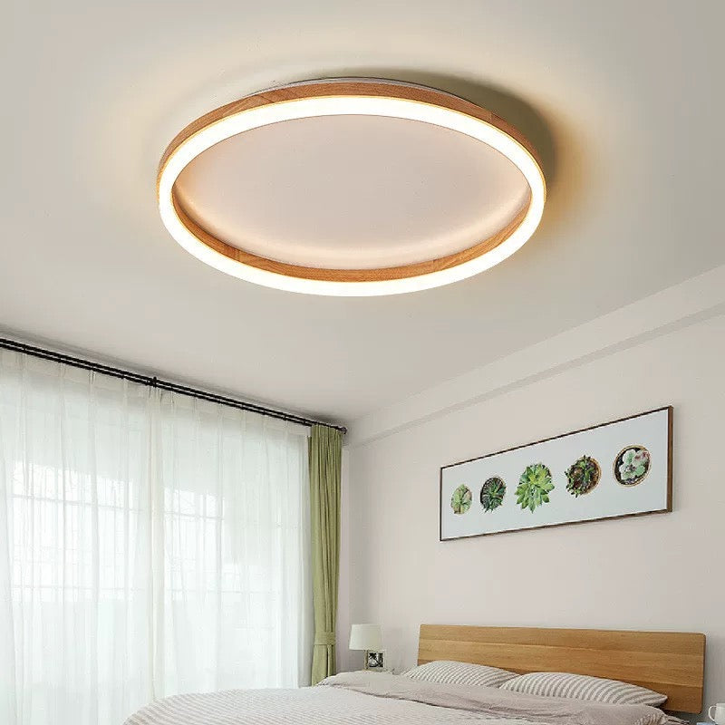Minimalistische Deckenleuchte mit Ringdesign - schlicht und zeitgemäß