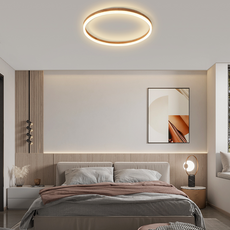 Minimalistisch Deckenleuchte LED fuer Schlafbeleuchtunng-hell und Schicht