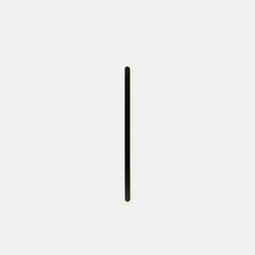 Moderne Außenwandleuchte LED Linear Schwarz Terrasse/Garten