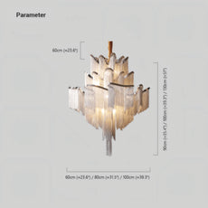 Royal Pendelleuchte Metall Silber Wohnzimmer