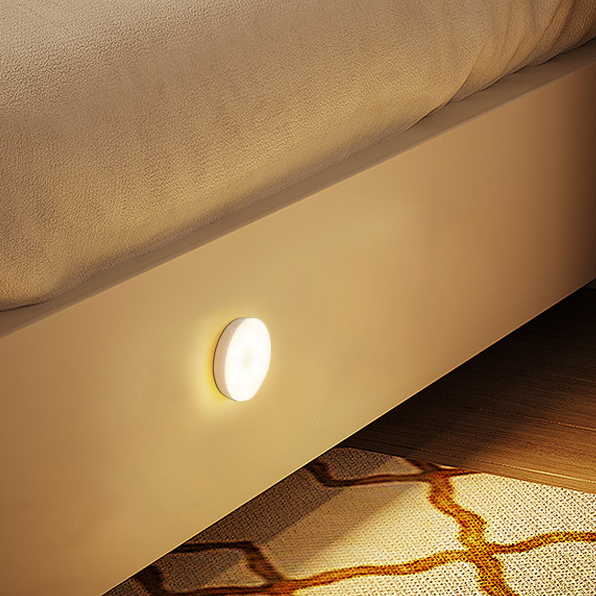 Modern Wandleuchte LED Metall Rund Weiß Schlafzimmer