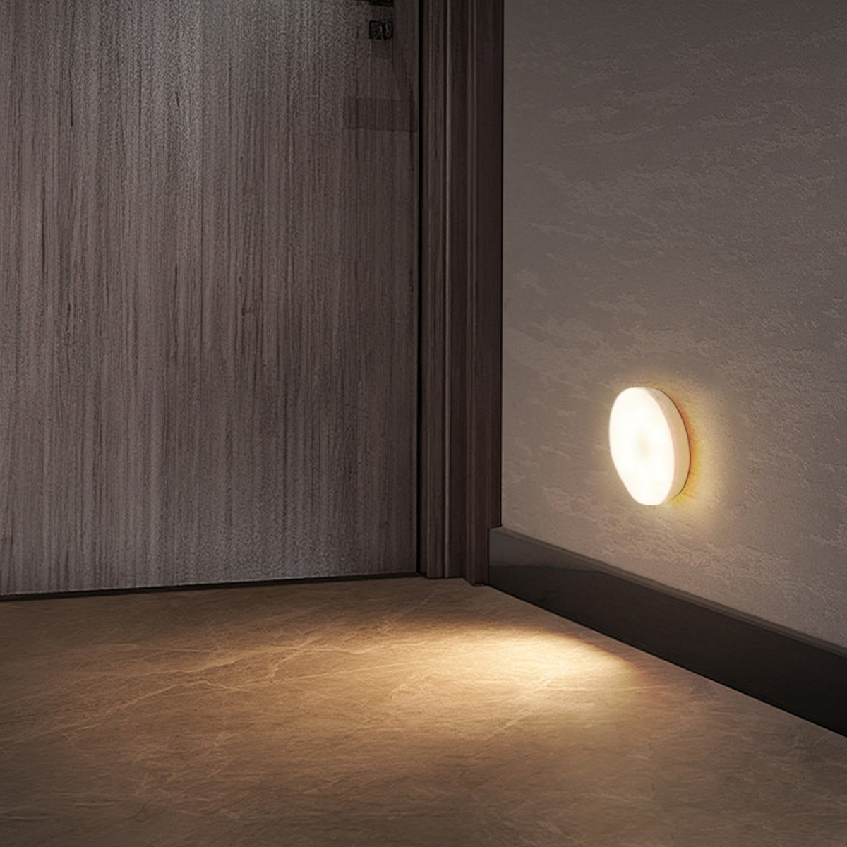Modern Wandleuchte LED Metall Rund Weiß Schlafzimmer