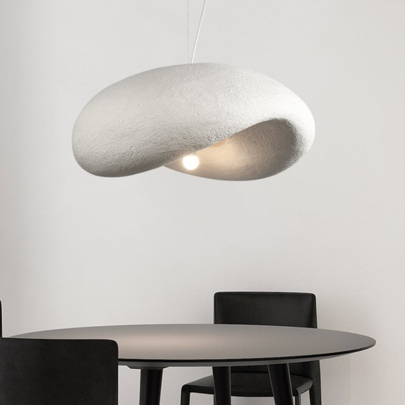 Modern Pendelleuchte LED Styropor Milchig Weiß -ideal fuer Esszimmer