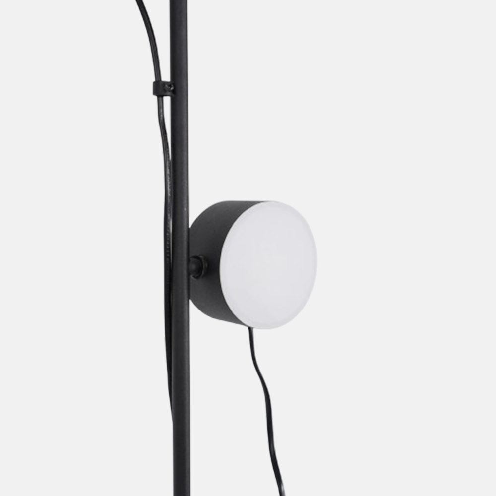 Modern Stehlampe LED Linear Metall Schwarz Wohn/Schlafzimmer