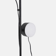 Modern Stehlampe LED Linear Metall Schwarz Wohn/Schlafzimmer