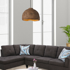 Art Deco Pendelleuchte LED Kuppel  Polyethylen Esszimmer