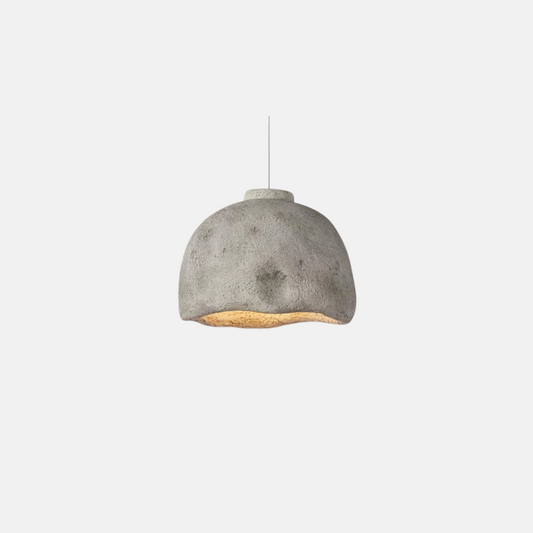 Art Deco Pendelleuchte LED Kuppel Grau Polyethylen Esszimmer