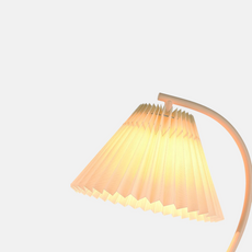 Minimalistisch Tischlampe LED Stoff/Metall Beige Schlafzimmer