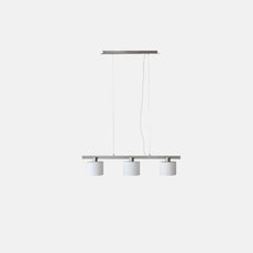 Minimalistisch Pendelleuchte Metall Weiß Esszimmer