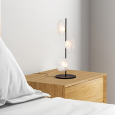 Art Deco Tischlampe LED Unregelmäßig Glas Wohnzimmer