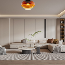 Deckenleuchten eignen sich gut für das Wohnzimmer.
