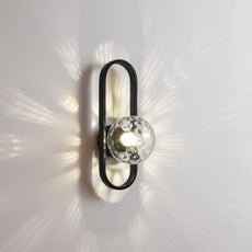 Modern Wandlampe Metall Gold Flur