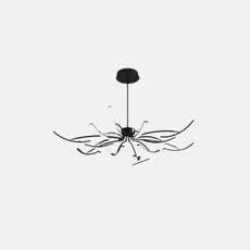 Nordic Pendelleuchte Metall Gold Wohnzimmer