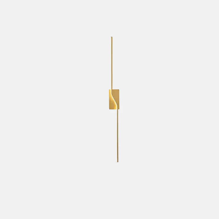 Nordic Wandlampe Metall Schwarz Gold Wohnzimmer