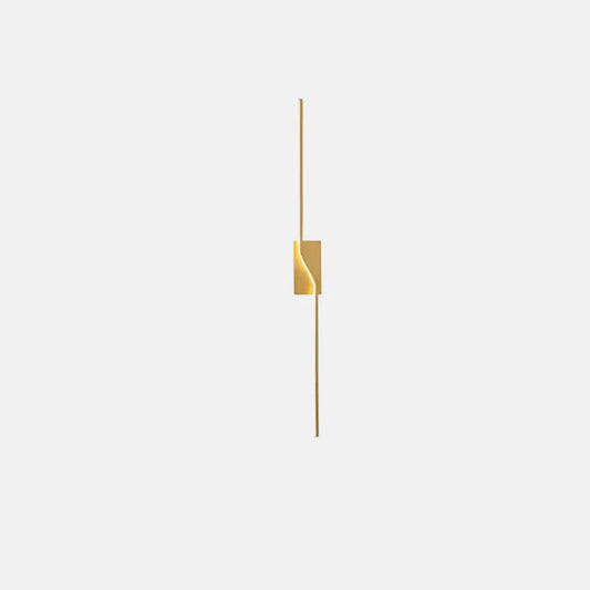 Nordic Wandlampe Metall Schwarz Gold Wohnzimmer