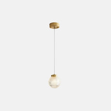 Nordic Pendelleuchte Metall Gold Schlafzimmer
