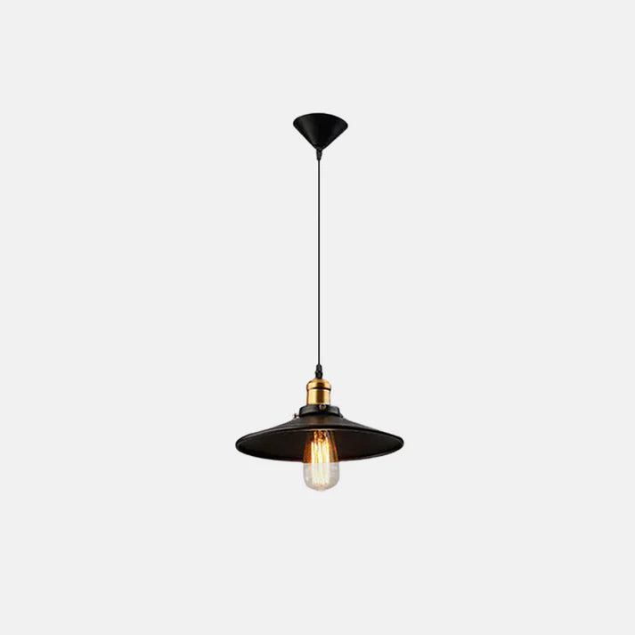 Retro Pendelleuchte Metall Messing Esszimmer