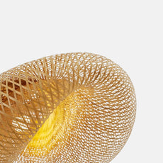 Moderne Pendelleuchte LED Rattan Holz Wohn/Esszimmer