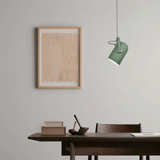 Nordische LED-Pendelleuchte aus Metall, verstellbar, als stilvolle Deckenbeleuchtung im Schlafzimmer