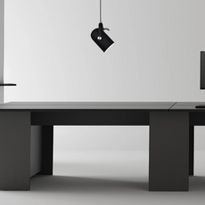 Schlichte und verstellbare Pendelleuchte aus Metall im skandinavischen Stil für das Schlafzimmer