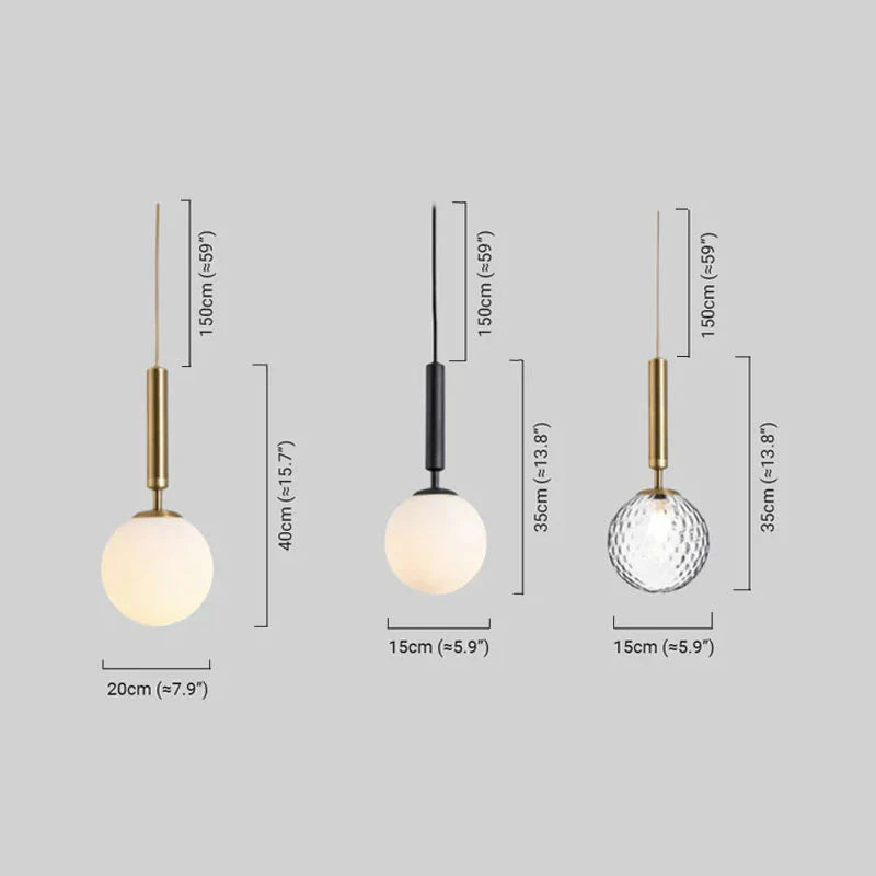 Modern Pendelleuchte Metall/Glas Schwarz Esszimmer
