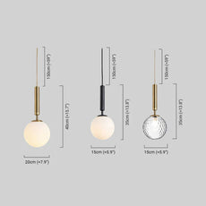 Modern Pendelleuchte Metall/Glas Schwarz Esszimmer